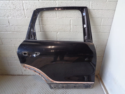 Porsche Cayenne 958 92A Off Side Rear Right Door C9X Jet Black 2011 to 2018