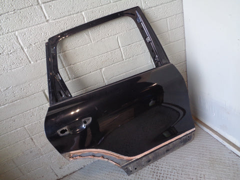 Porsche Cayenne 958 92A Off Side Rear Right Door C9X Jet Black 2011 to 2018