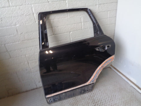 Porsche Cayenne 958 92A Near Side Rear Left Door C9X Jet Black 2011 to 2018