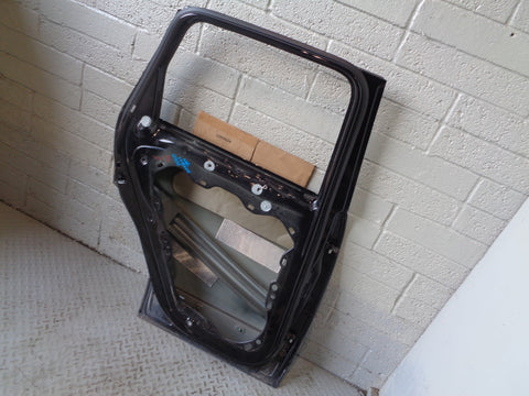 Porsche Cayenne 958 92A Near Side Rear Left Door C9X Jet Black 2011 to 2018