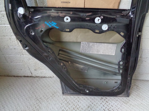 Porsche Cayenne 958 92A Near Side Rear Left Door C9X Jet Black 2011 to 2018