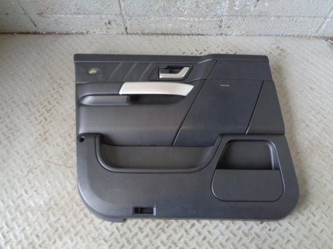 Range Rover Sport Door Cards in Black with Black Leather 2005 to 2009 L17035