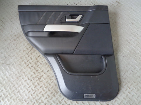 Range Rover Sport Door Cards in Black with Black Leather 2005 to 2009 L17035