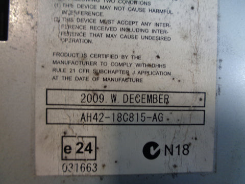 Range Rover L322 Stereo Audio Module Head Unit AH42-18C815-AG 2006 to 2013