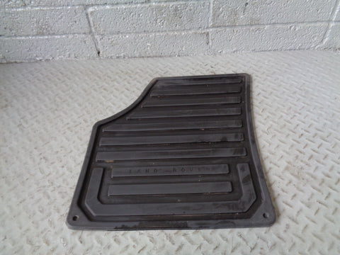 Freelander 2 Floor Mats Set of 4 in Black Rubber Land Rover 2006 to 2011 R28064