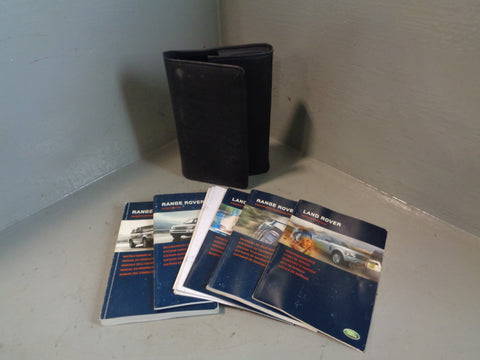 Range Rover Sport Handbook Manual User Guides in Wallet 2005 to 2009 L14045