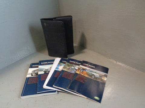 Range Rover Sport Handbook Manual User Guides in Wallet 2005 to 2009 L14045