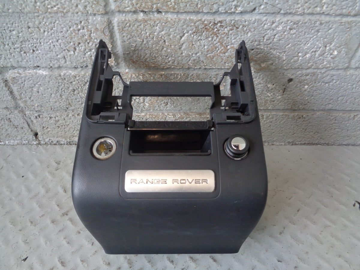 Range Rover L405 Centre Console End Cap Rear Panel Lower in Black 2013 to 2017