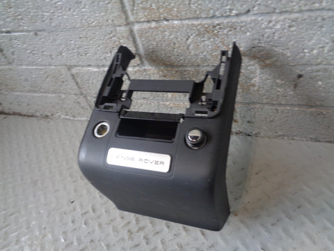 Range Rover L405 Centre Console End Cap Rear Panel Lower in Black 2013 to 2017