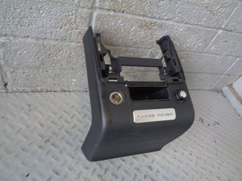 Range Rover L405 Centre Console End Cap Rear Panel Lower in Black 2013 to 2017