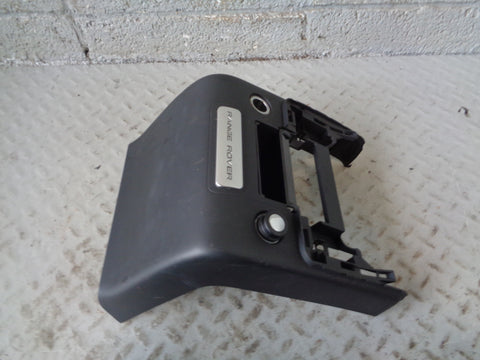 Range Rover L405 Centre Console End Cap Rear Panel Lower in Black 2013 to 2017