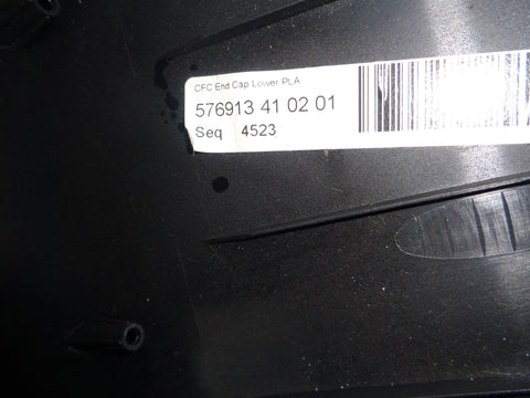 Range Rover L405 Centre Console End Cap Rear Panel Lower in Black 2013 to 2017