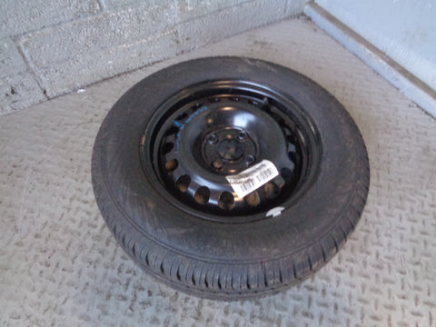 Corsa D Power Spare Wheel with Tyre Steel 185/70R14 14" Vauxhall 2006 to 2014
