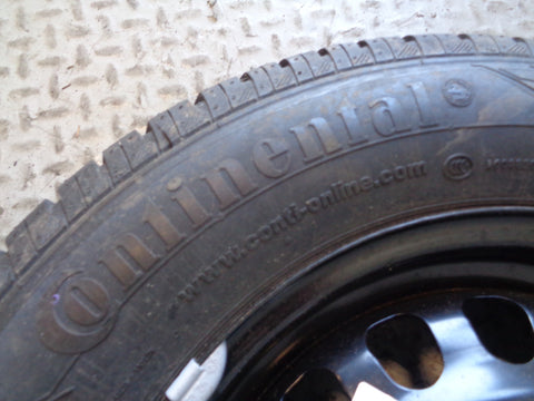 Corsa D Power Spare Wheel with Tyre Steel 185/70R14 14" Vauxhall 2006 to 2014