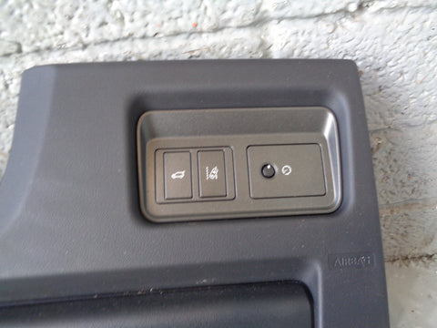 Range Rover Evoque Knee Airbag Lower Dash Panel Black L538 2011 to 2018 L22055