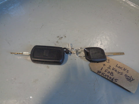 Discovery 3 Lock Set Ignition Barrel Lock with 2 x Keys Fob Land Rover K19065