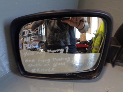Discovery 3 Mirror Near Side Left Black L319 Land Rover 2004 to 2009 K19065