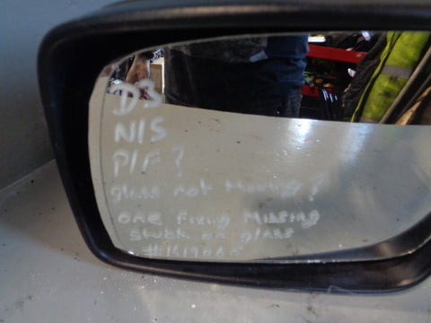 Discovery 3 Mirror Near Side Left Black L319 Land Rover 2004 to 2009 K19065