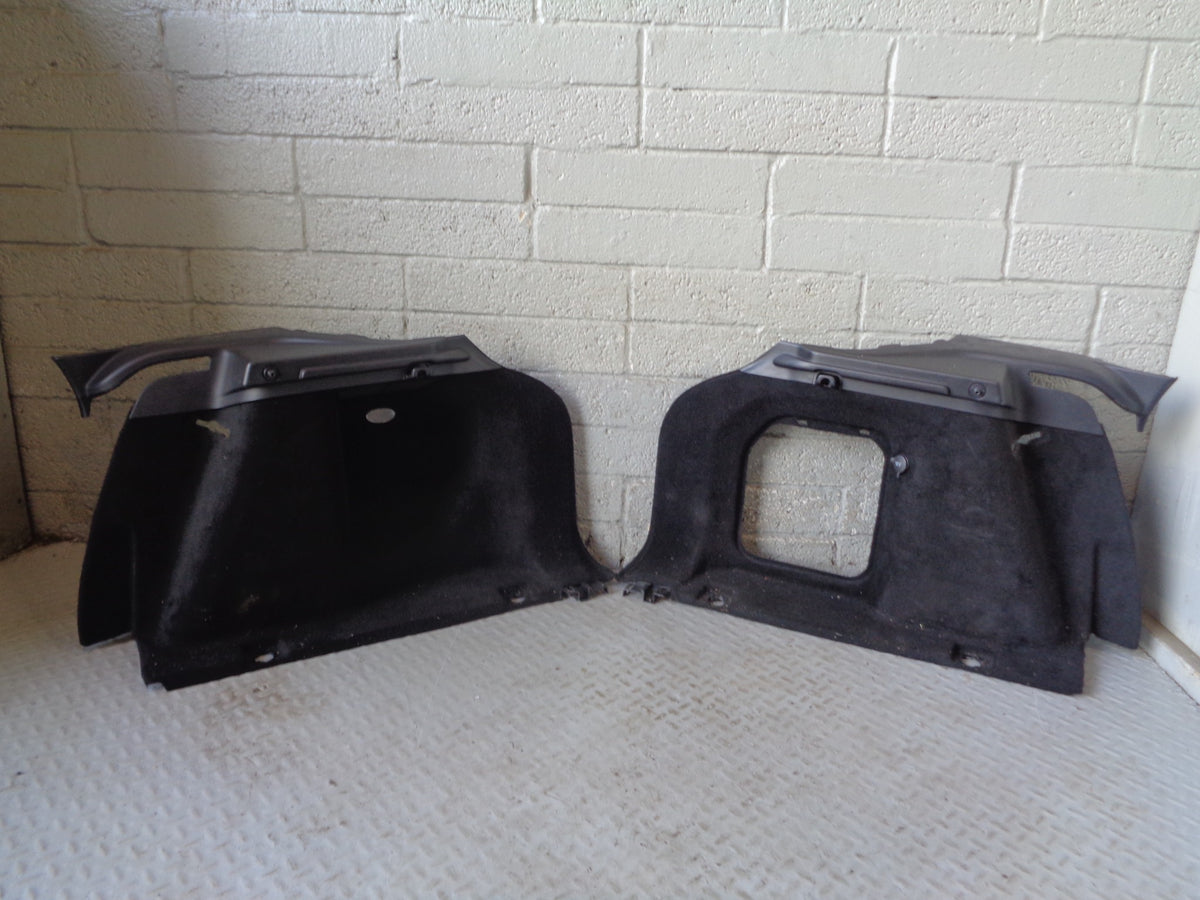 Range Rover Evoque Boot Side Panels Trims Black Pair L538 2011 to 2018 5 Door