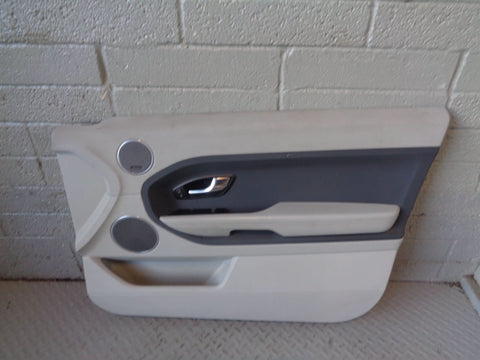 Range Rover Evoque Door Cards Pair of 2 3 Door in Ivory L538 2011 to 2015 L02015