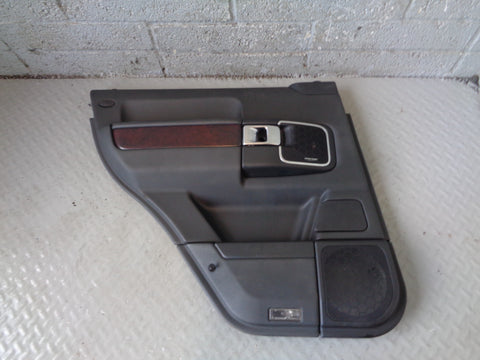 Range Rover L322 Door Cards x 4 in Black Wood Trim Facelift 2009 to 2013 R24065