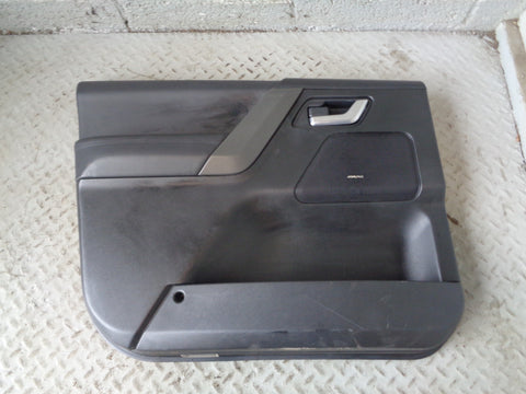 Freelander 2 Door Cards Set of 4 in Black Leather Land Rover 2006 to 2011 R25035