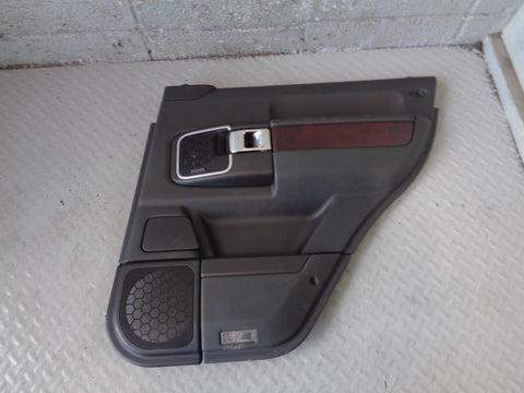 Range Rover L322 Door Cards x 4 in Black Wood Trim Facelift 2009 to 2013 R24065