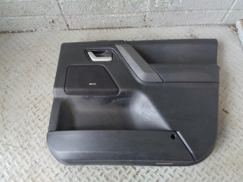Freelander 2 Door Cards Set of 4 in Black Leather Land Rover 2006 to 2011 R25035