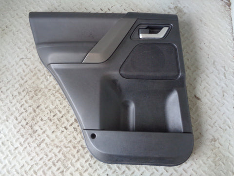 Freelander 2 Door Cards Set of 4 in Black Leather Land Rover 2006 to 2011 R25035