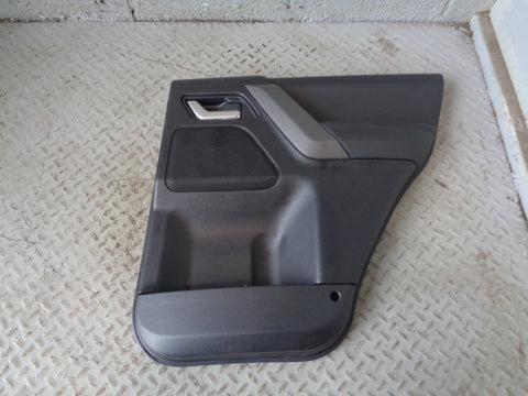 Freelander 2 Door Cards Set of 4 in Black Leather Land Rover 2006 to 2011 R25035