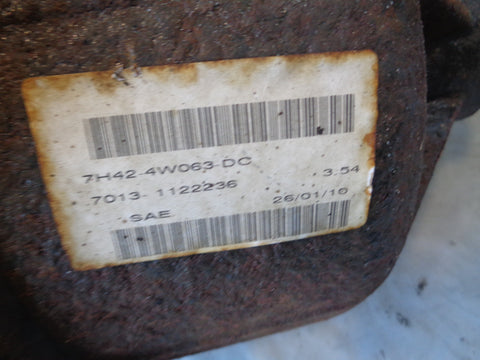Range Rover Rear Diff 3.54 Ratio L322 3.6 TDV8 7H42-4W063-DC 2006 to 2013