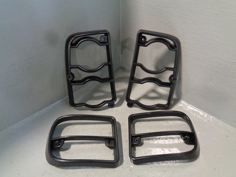 Freelander 1 Rear Light Guards 4 x Set Facelift Land Rover 2004 to 2006 S11064