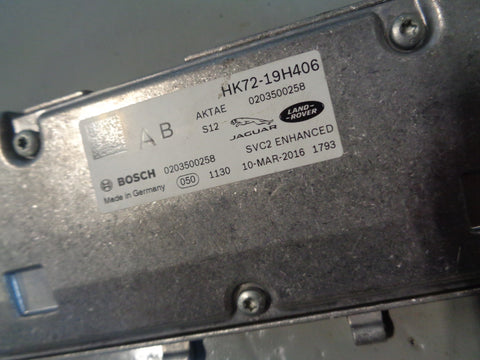 Range Rover Evoque Lane Assist Camera Module HK72-19H406 L538 2016 to 2018