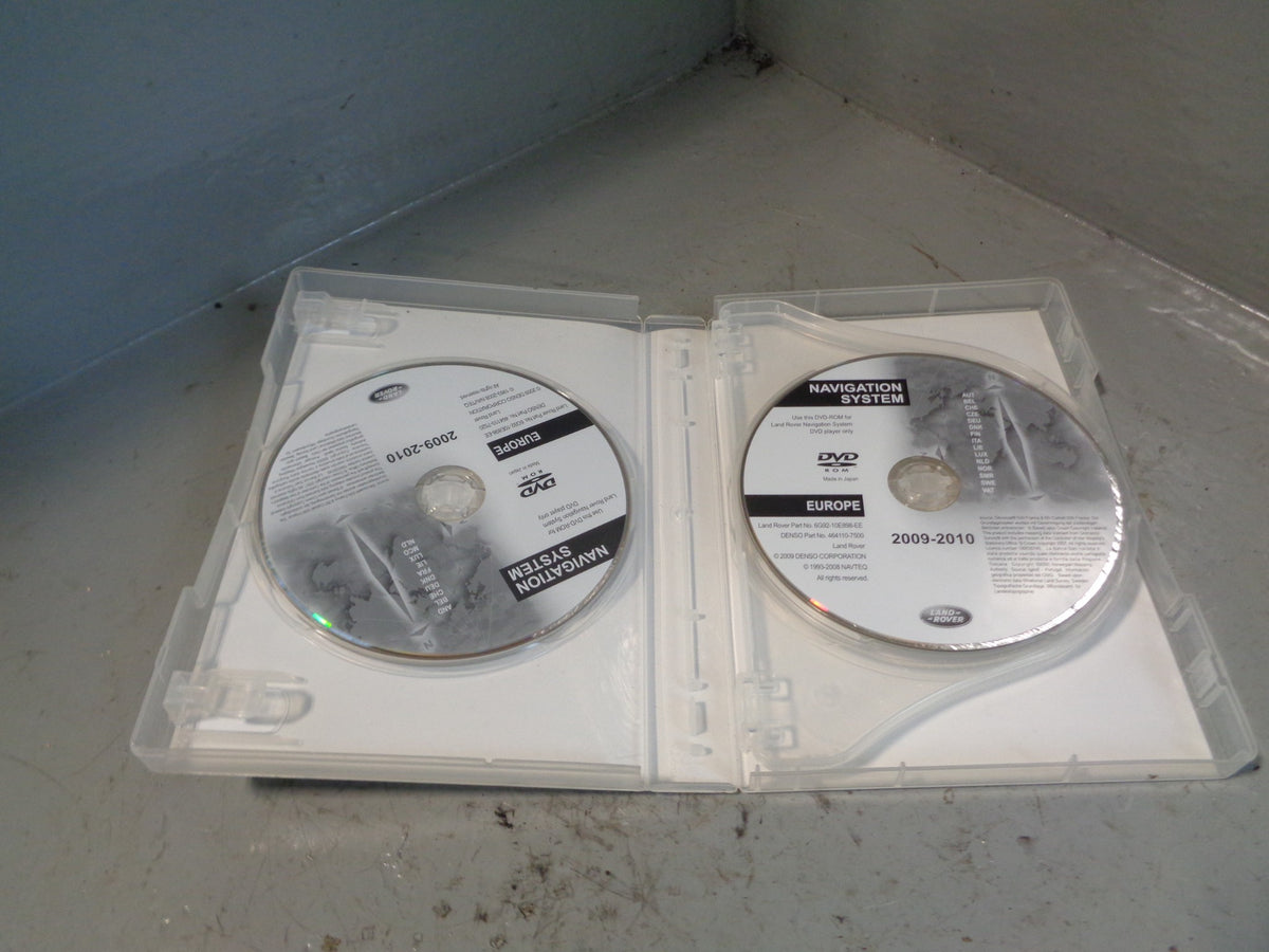 Land Rover Sat Nav DVD Disc 2009 to 2010 Edition Satellite Navigation R25035