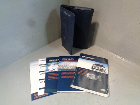 Discovery 3 Handbook User Manual in Wallet Land Rover 2004 to 2009 K09044