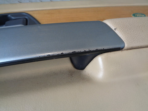 Range Rover Sport Door Cards in Beige with Wood Trim L320 2005 to 2009 L14045