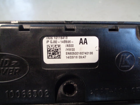 Range Rover Evoque Terrain Response Control Panel GJ32-14B596-AA 2011 to 2018