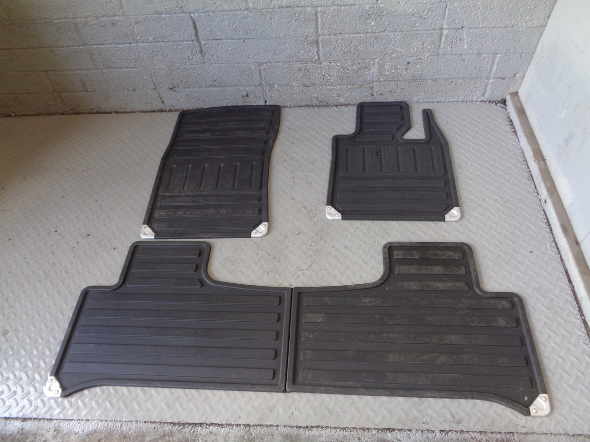 Range Rover L322 Rubber Floor Mats Set of 4 Heavy Duty 2002 to 2013 R24065