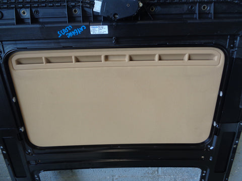 Porsche Cayenne 958 92A Sunroof Unit with Motor and Beige Blind 2011 to 2018