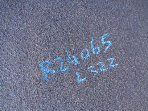 Range Rover L322 Floor Mat Rear Carpet Black 2002 to 2013 Land Rover R24065