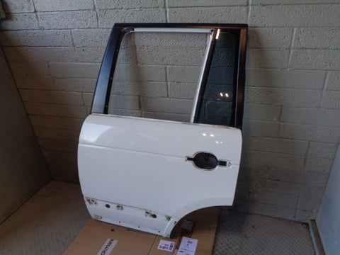 Range Rover L322 Door Bare Near Side Rear Left Fuji White LRC 867 2006 to 2013