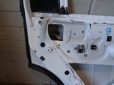 Range Rover L322 Door Bare Near Side Rear Left Fuji White LRC 867 2006 to 2013