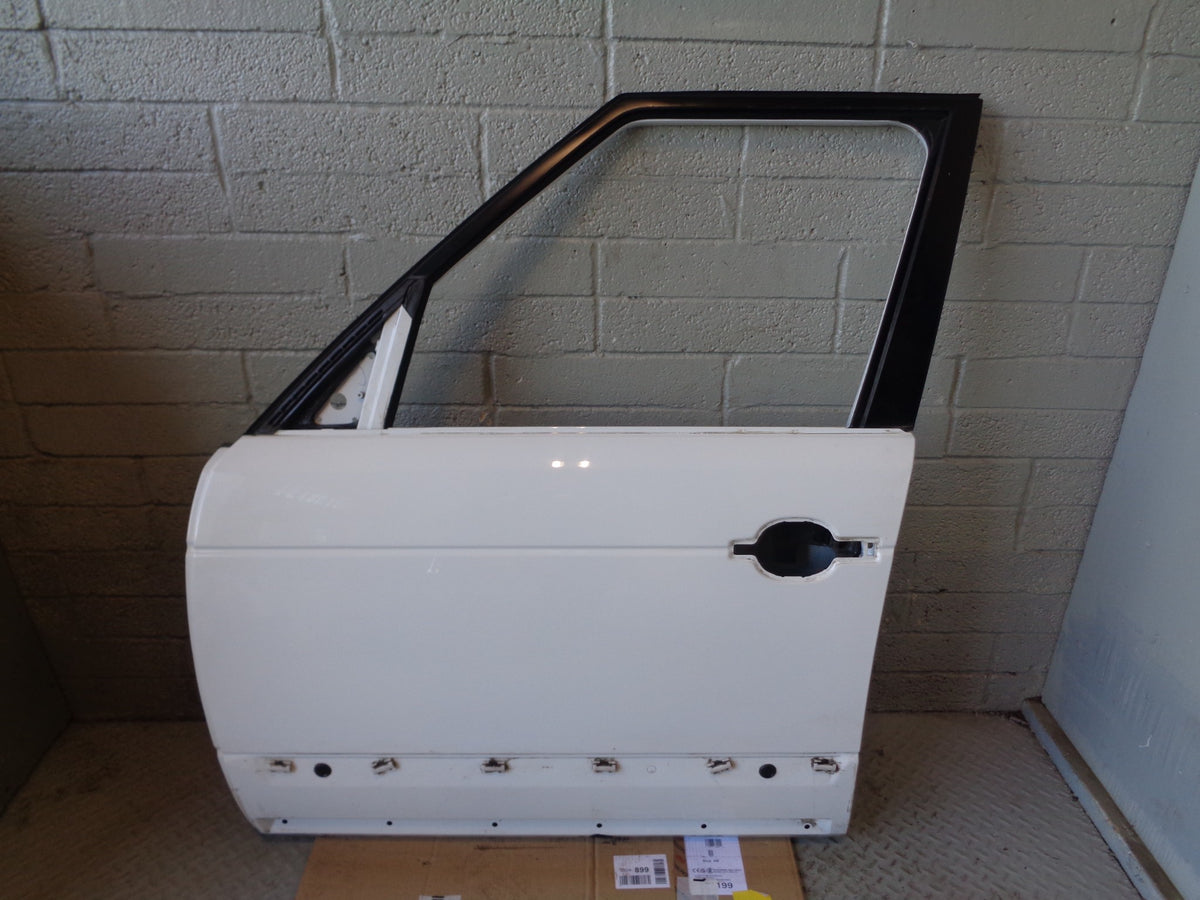 Range Rover L322 Door Bare Near Side Front Left Fuji White LRC 867 2006 to 2013