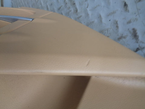 Porsche Cayenne 958 92A Door Cards Set of 4 in Beige 2011 to 2018 L25035