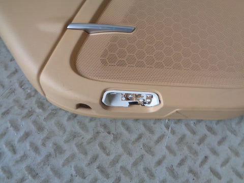 Porsche Cayenne 958 92A Door Cards Set of 4 in Beige 2011 to 2018 L25035