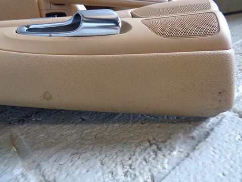 Porsche Cayenne 958 92A Door Cards Set of 4 in Beige 2011 to 2018 L25035