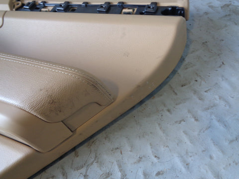 Porsche Cayenne 958 92A Door Cards Set of 4 in Beige 2011 to 2018 L25035