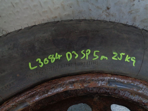 Discovery 3 Steel Wheel 19" Space Saver 175/80R19 Continental Land Rover L3084