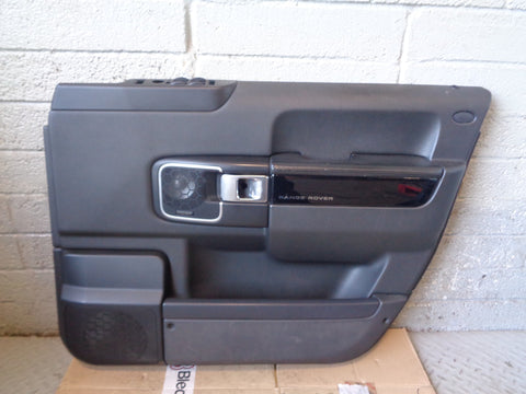 Range Rover L322 Door Cards x 4 in Gloss Black Trim Facelift 2009 to 2013 L24045