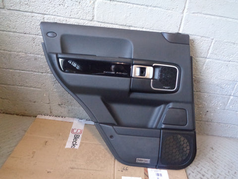 Range Rover L322 Door Cards x 4 in Gloss Black Trim Facelift 2009 to 2013 L24045